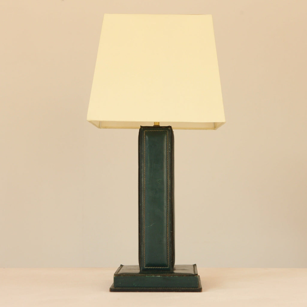 Leather Table Lamp