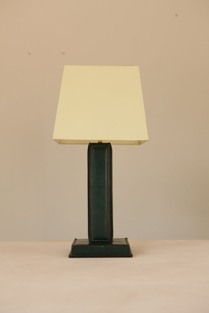 Leather Table Lamp