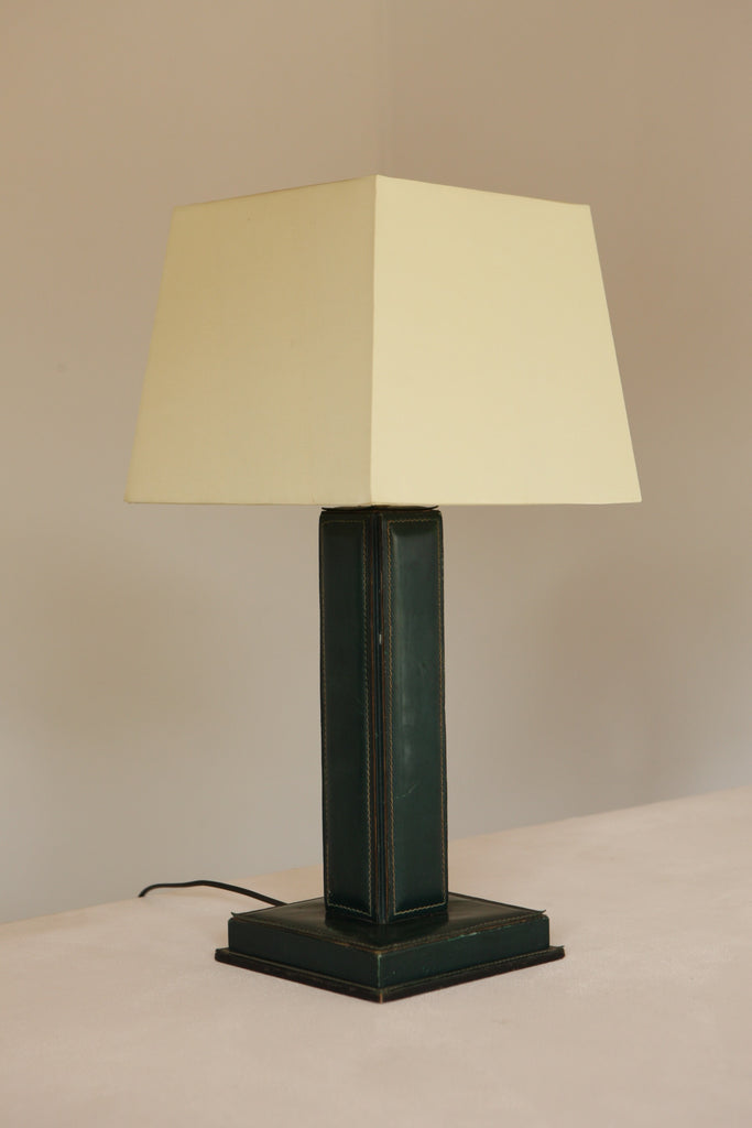 Leather Table Lamp