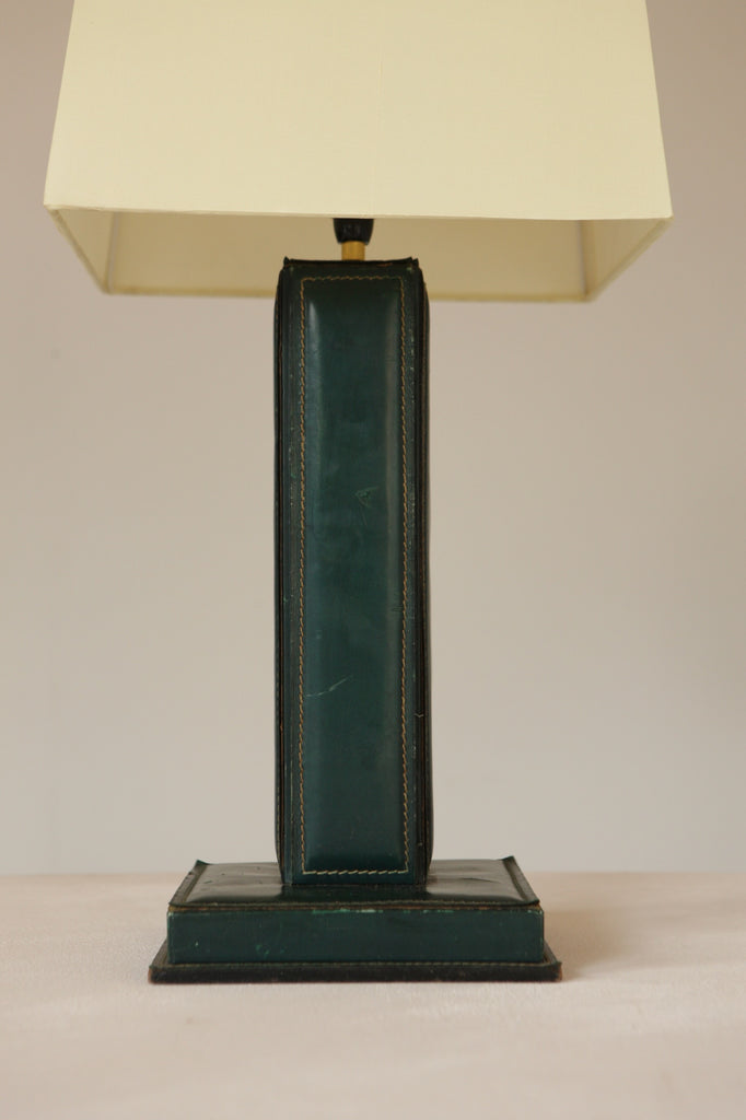 Leather Table Lamp