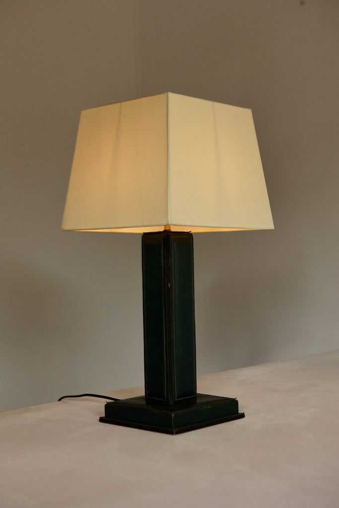 Leather Table Lamp