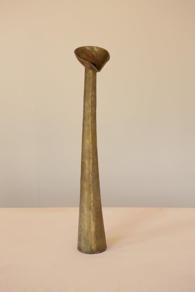 Brass Stem Vase