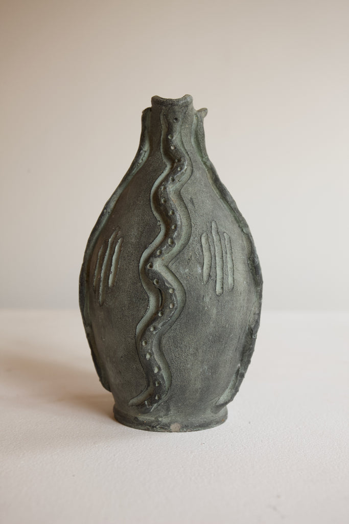 Brutalist Ceramic Partenon Jug