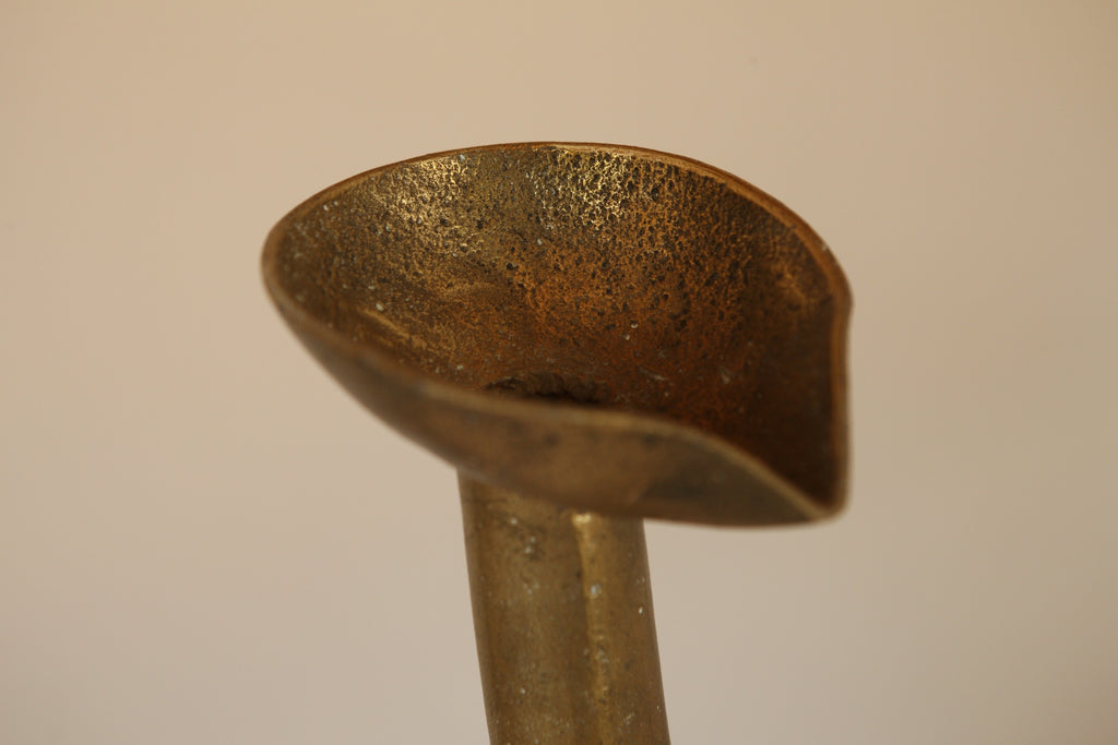 Brass Stem Vase