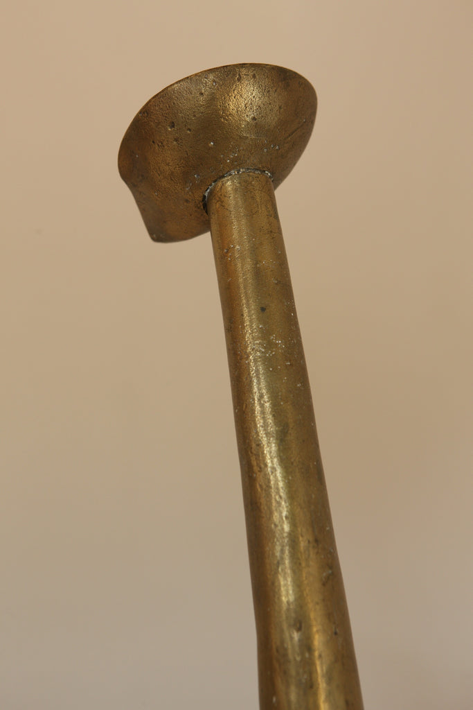 Brass Stem Vase