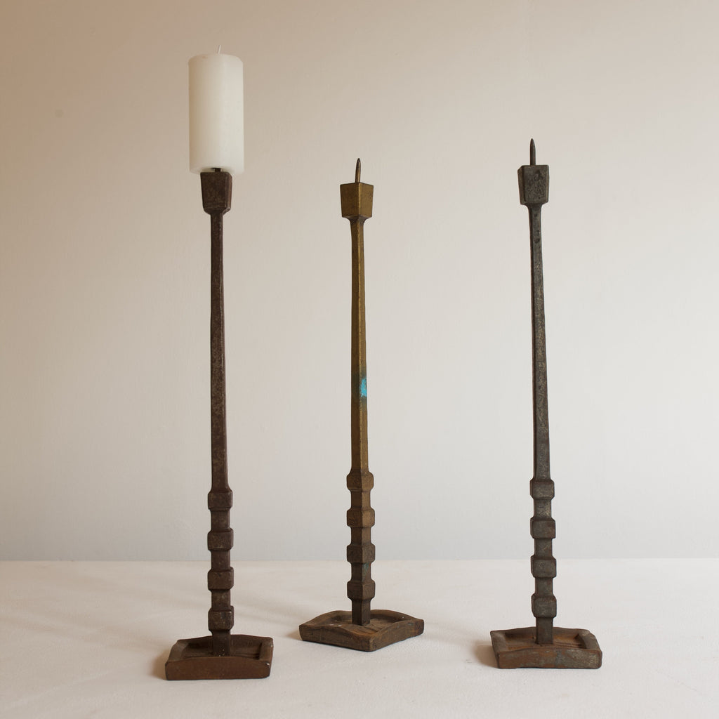 Iron Candle Holders