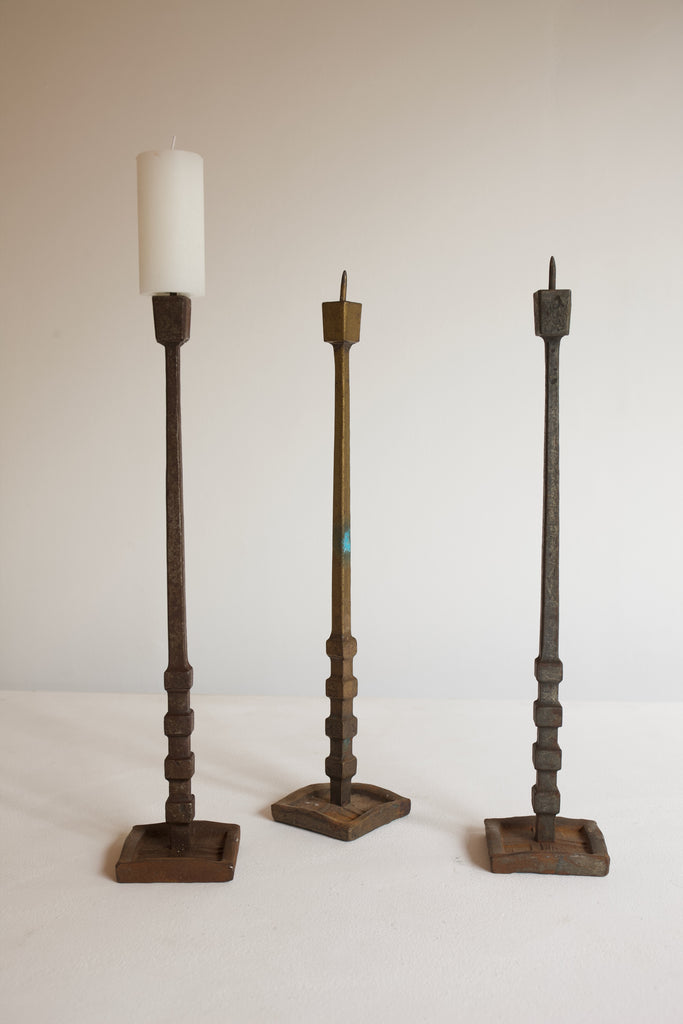 Iron Candle Holders
