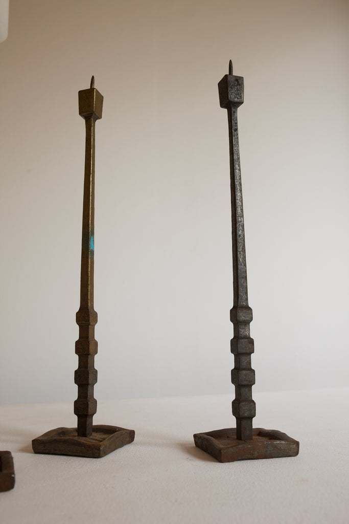 Iron Candle Holders