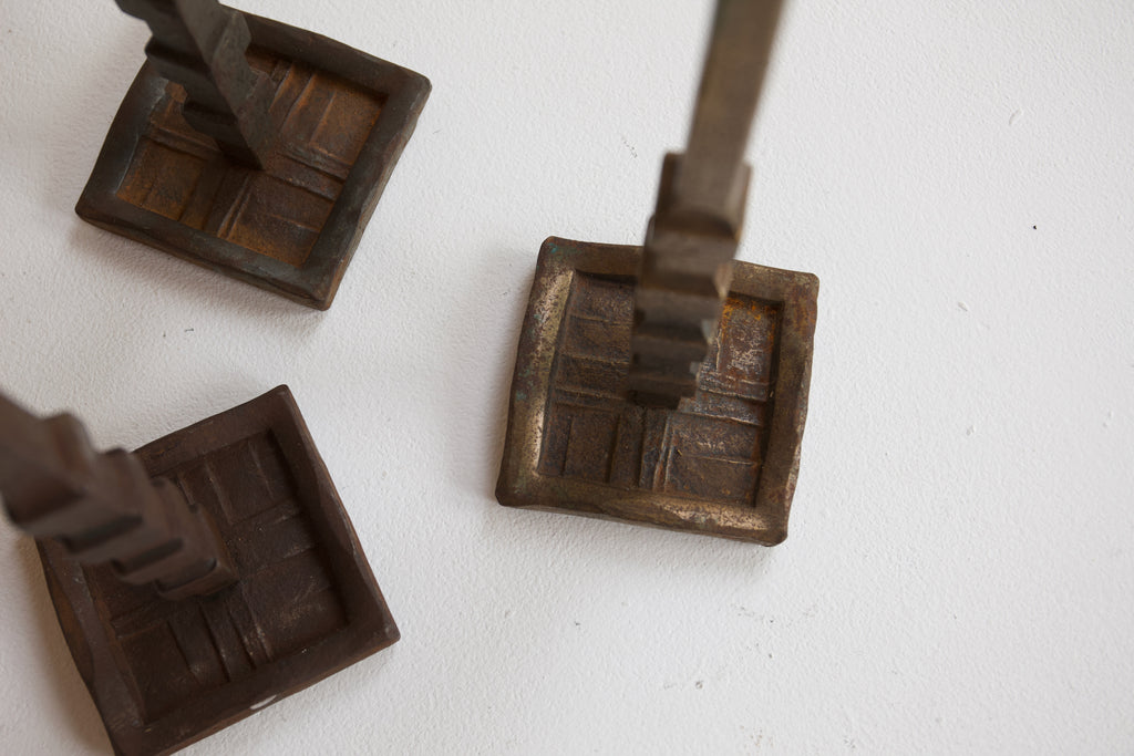 Iron Candle Holders