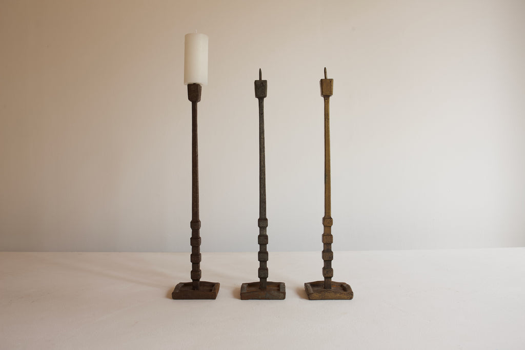Iron Candle Holders