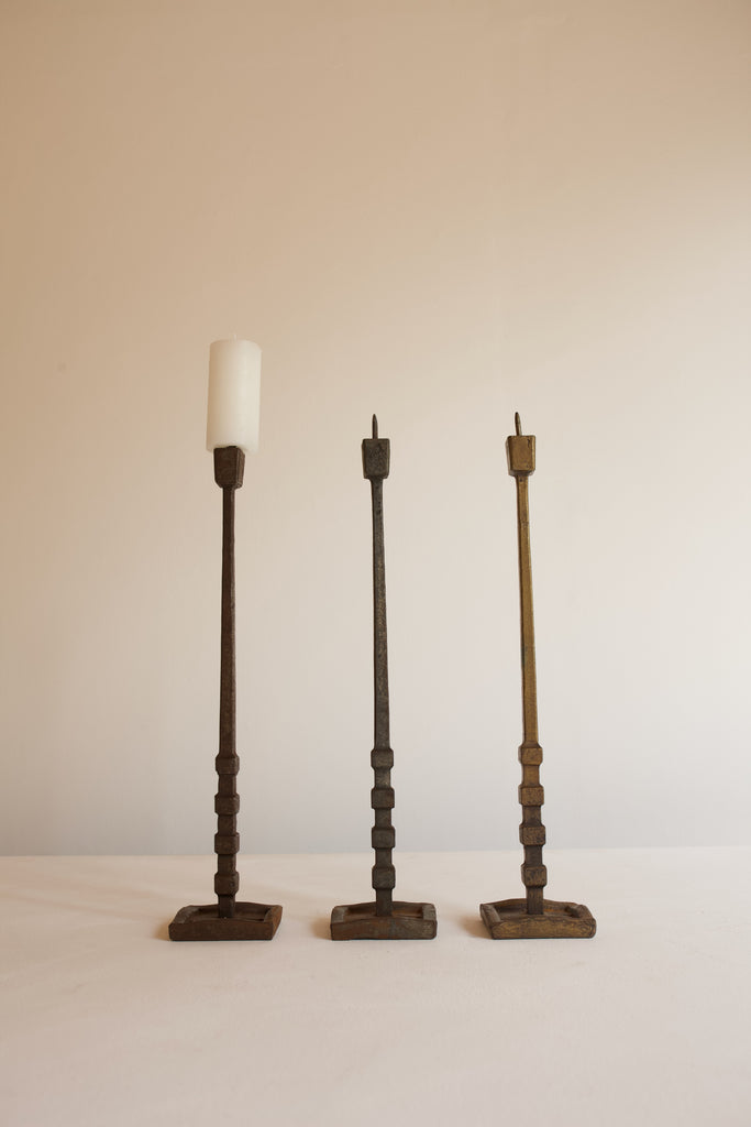 Iron Candle Holders