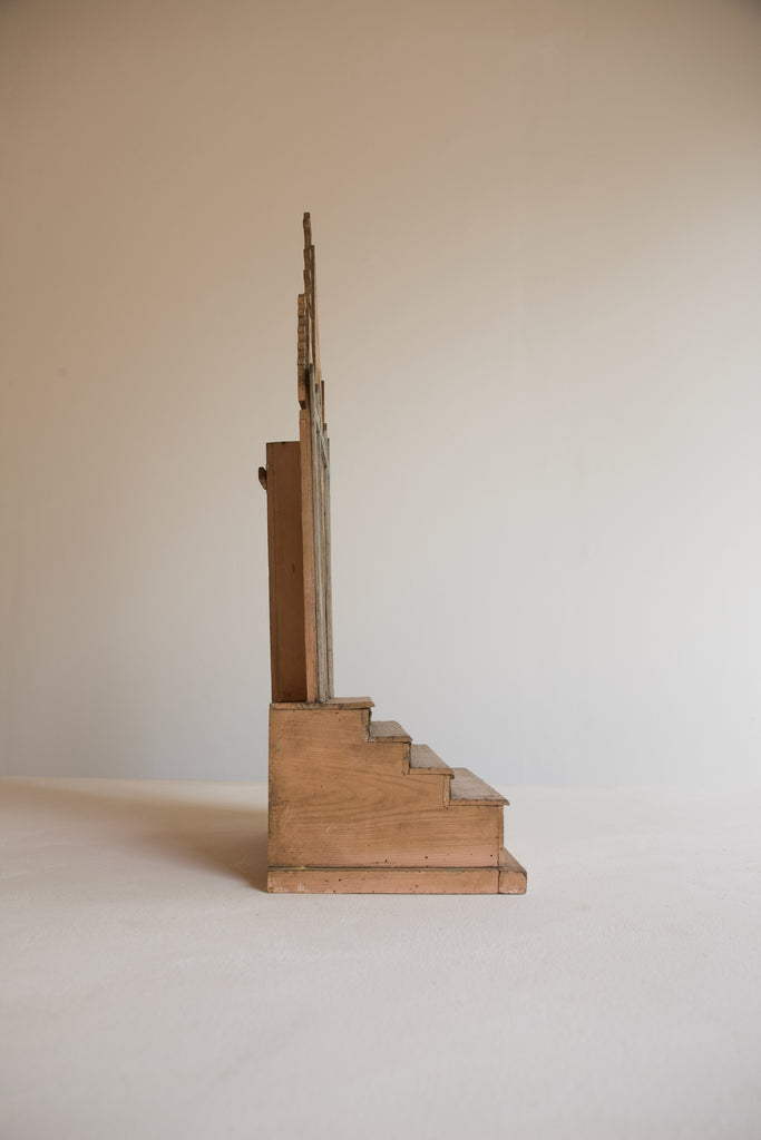 Gothic Revival Wooden Reliquary