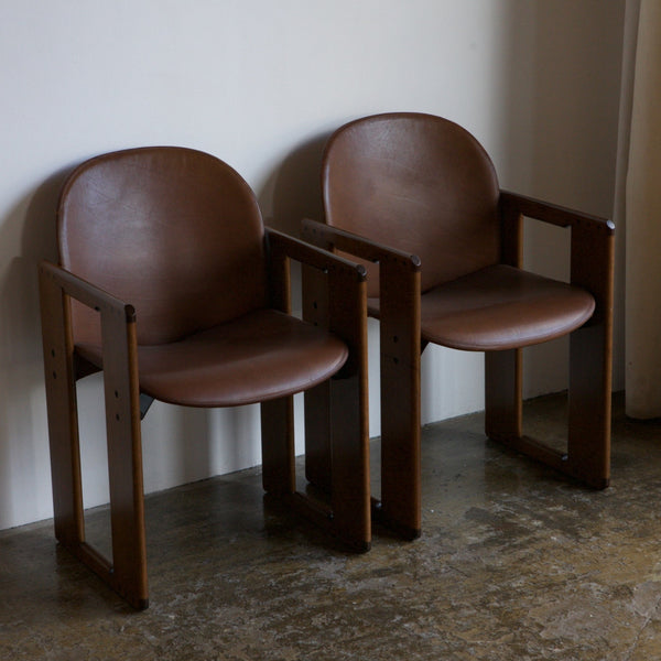 Set of 4 Dialogo Dining chairs by Tobia and Afra Scarpa