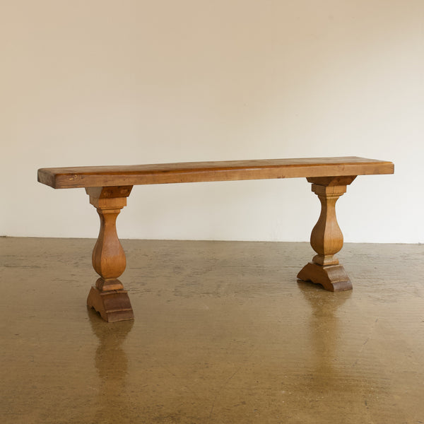Carved Wood Console