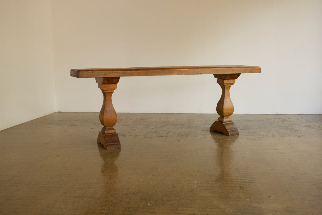 Carved Wood Console