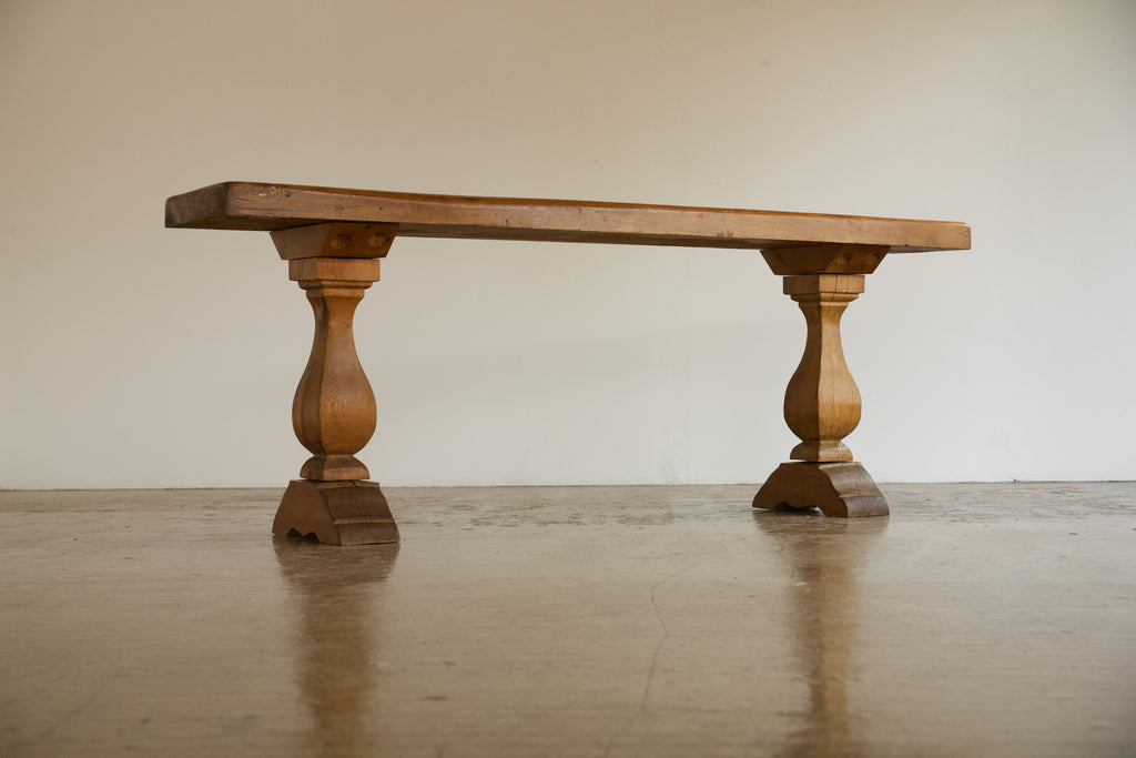 Carved Wood Console