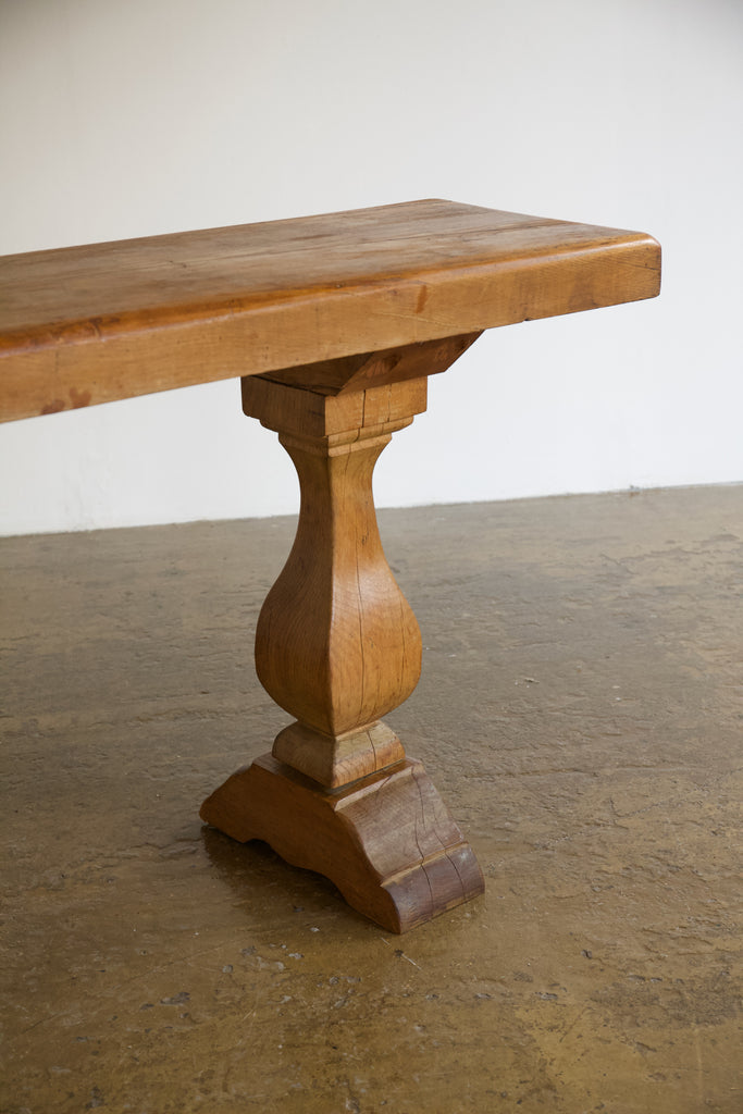 Carved Wood Console