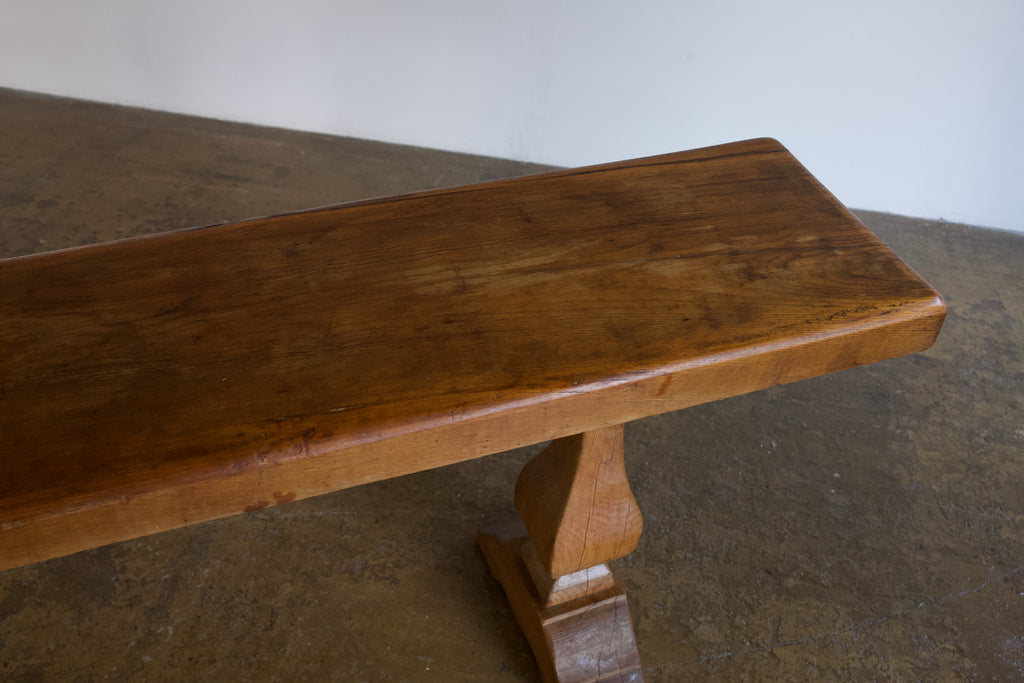 Carved Wood Console