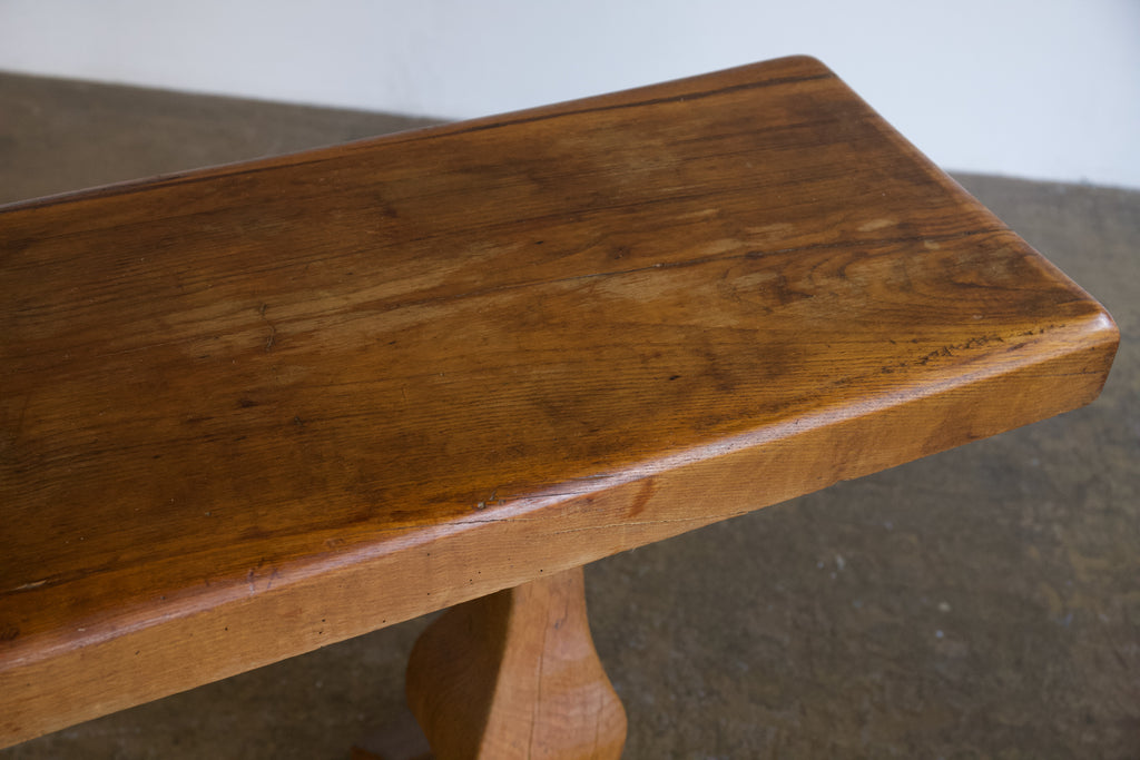 Carved Wood Console