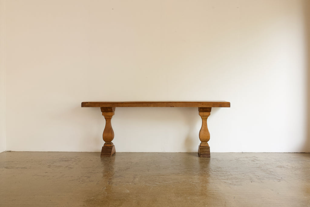 Carved Wood Console