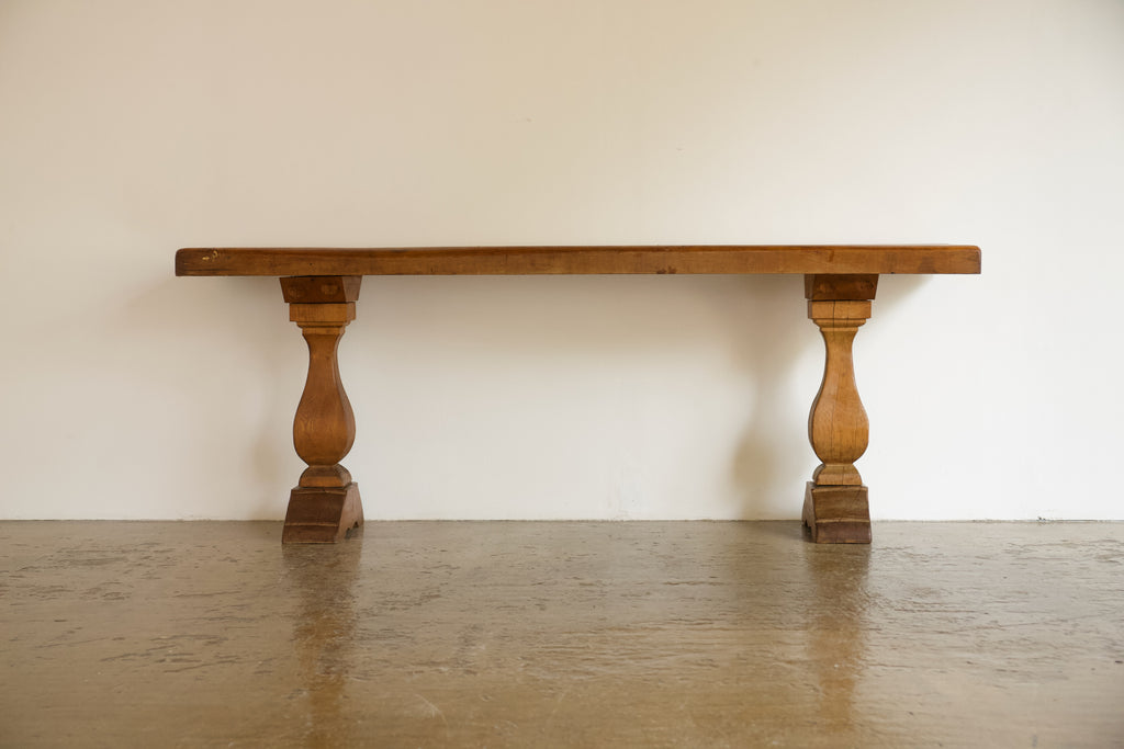 Carved Wood Console