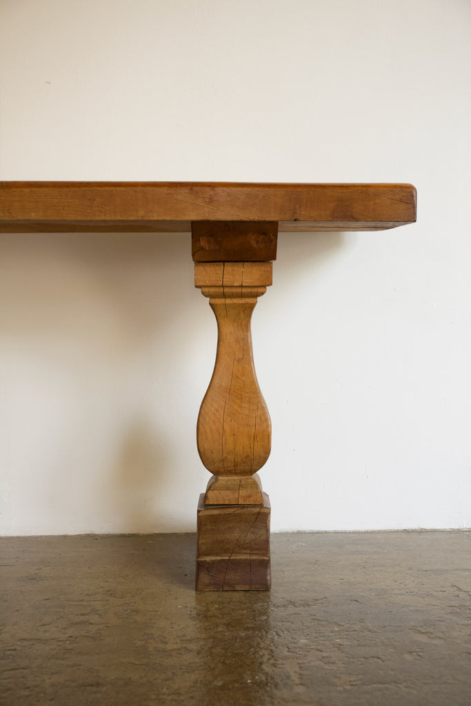 Carved Wood Console