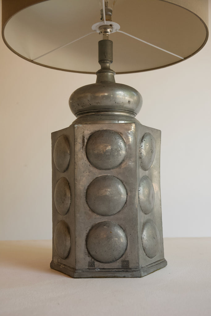 Large Metal Table Lamp