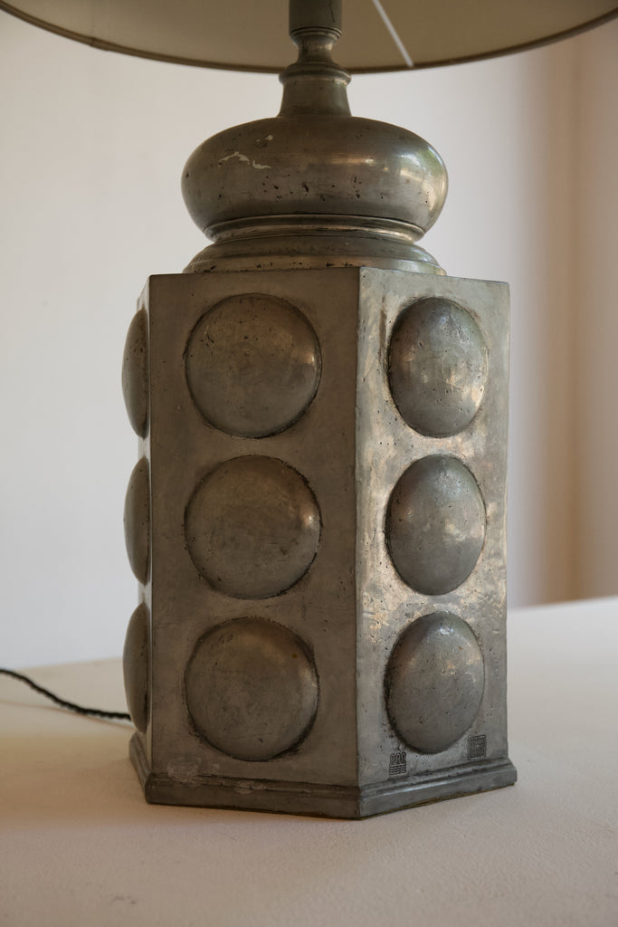 Large Metal Table Lamp