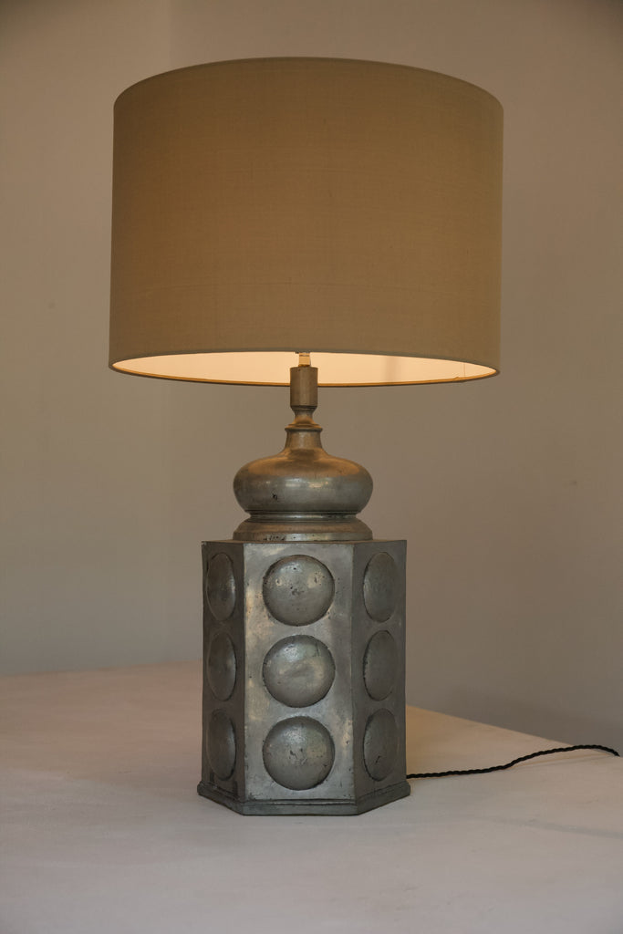 Large Metal Table Lamp