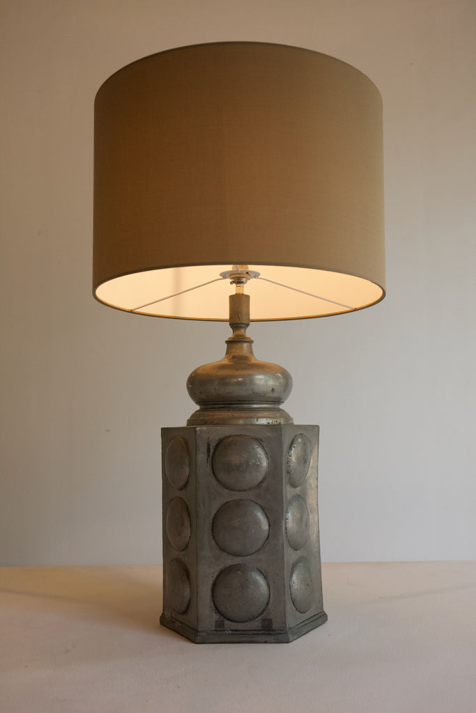 Large Metal Table Lamp