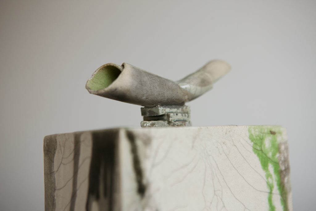 Raku Lidded Jar