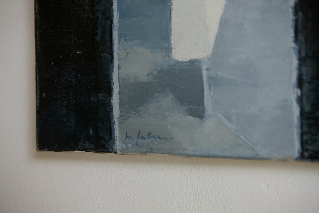 1985 Oil on Canvas M. Fabre