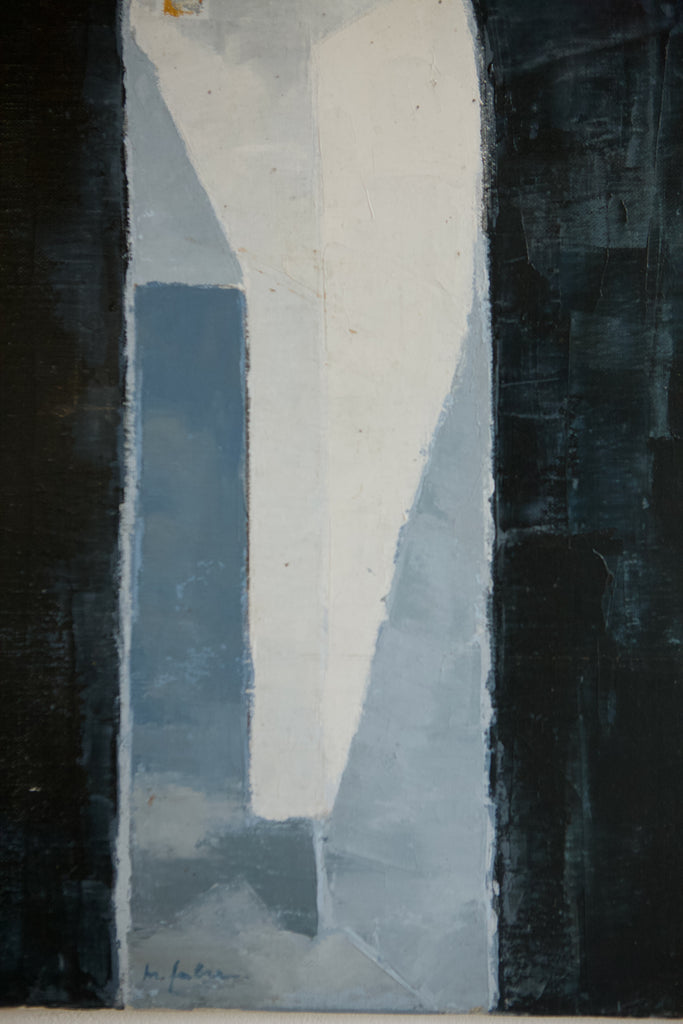 1985 Oil on Canvas M. Fabre