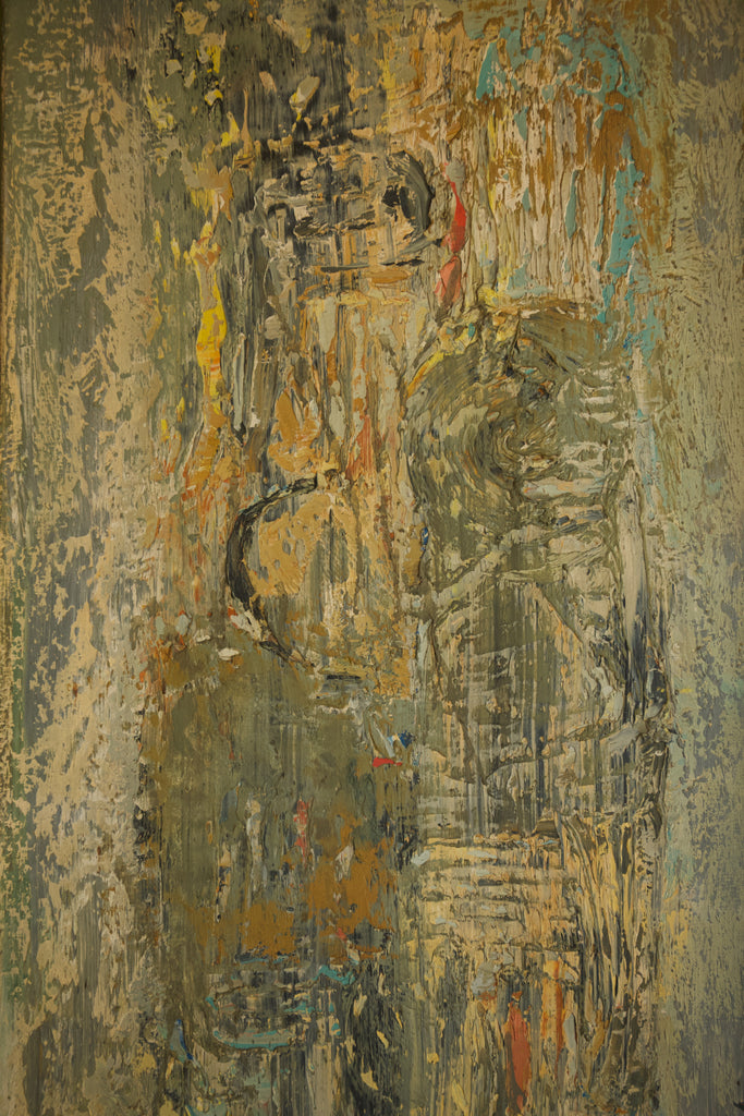 Abstract Composition on Canvas, J Jakob