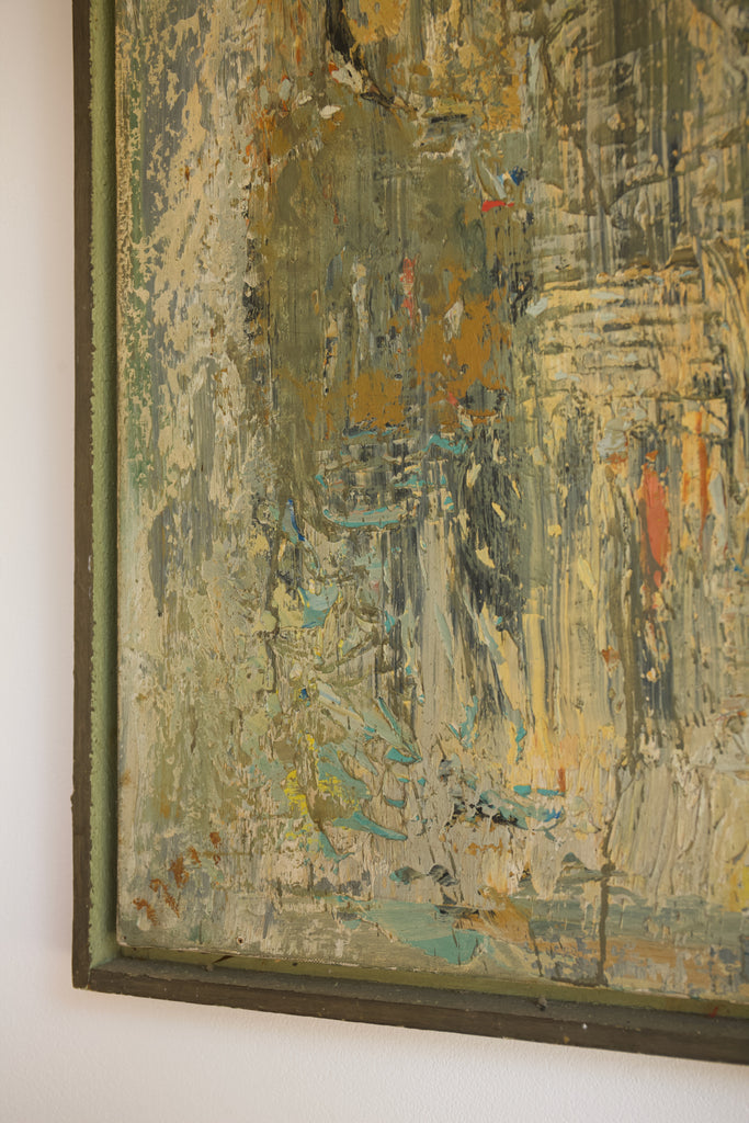 Abstract Composition on Canvas, J Jakob