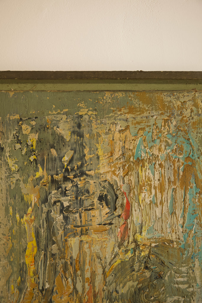 Abstract Composition on Canvas, J Jakob
