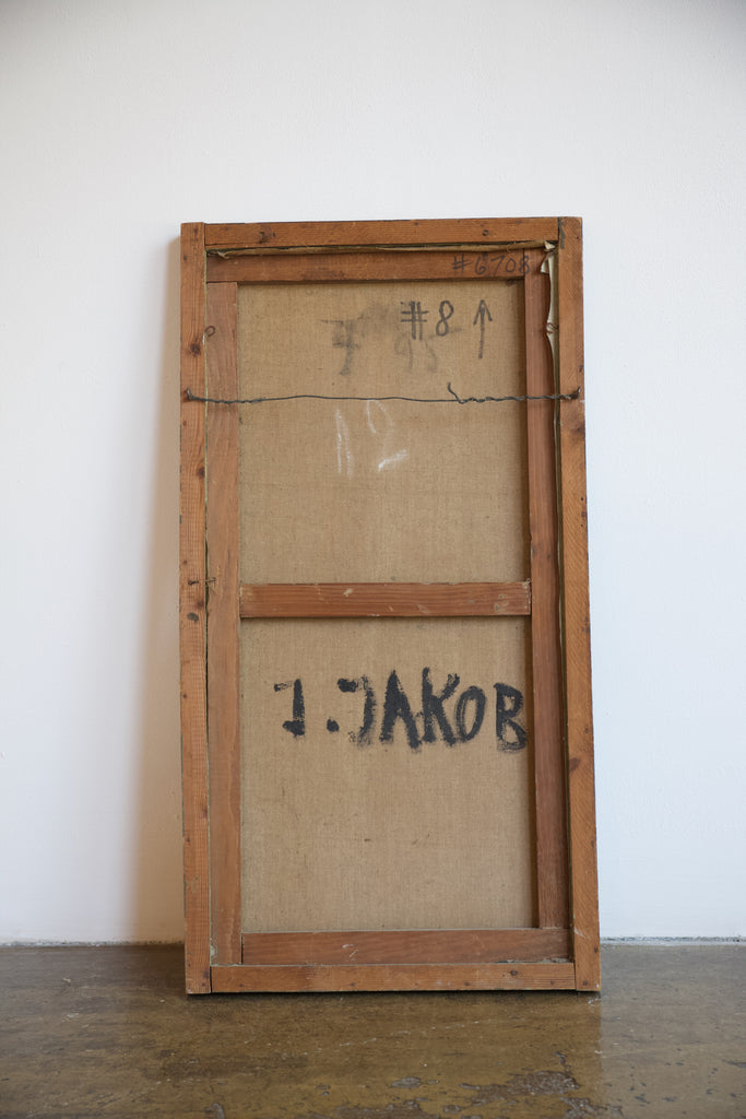 Abstract Composition on Canvas, J Jakob