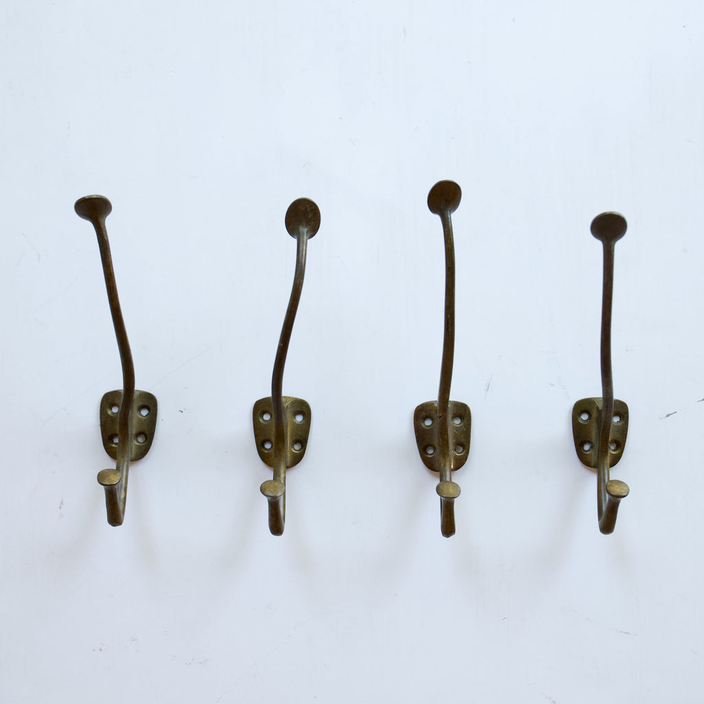 Set of Brass Hooks