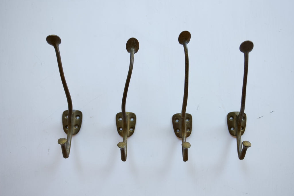 Set of Brass Hooks
