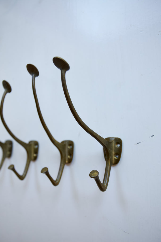 Set of Brass Hooks