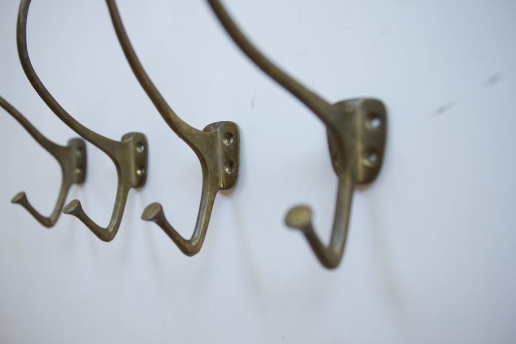 Set of Brass Hooks