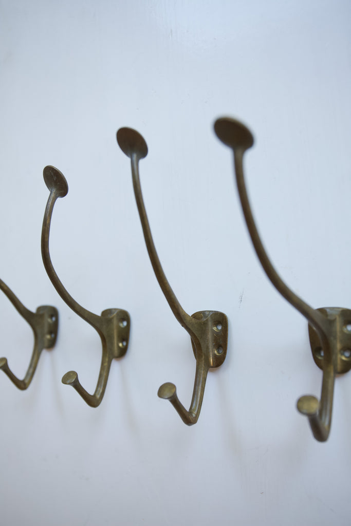 Set of Brass Hooks