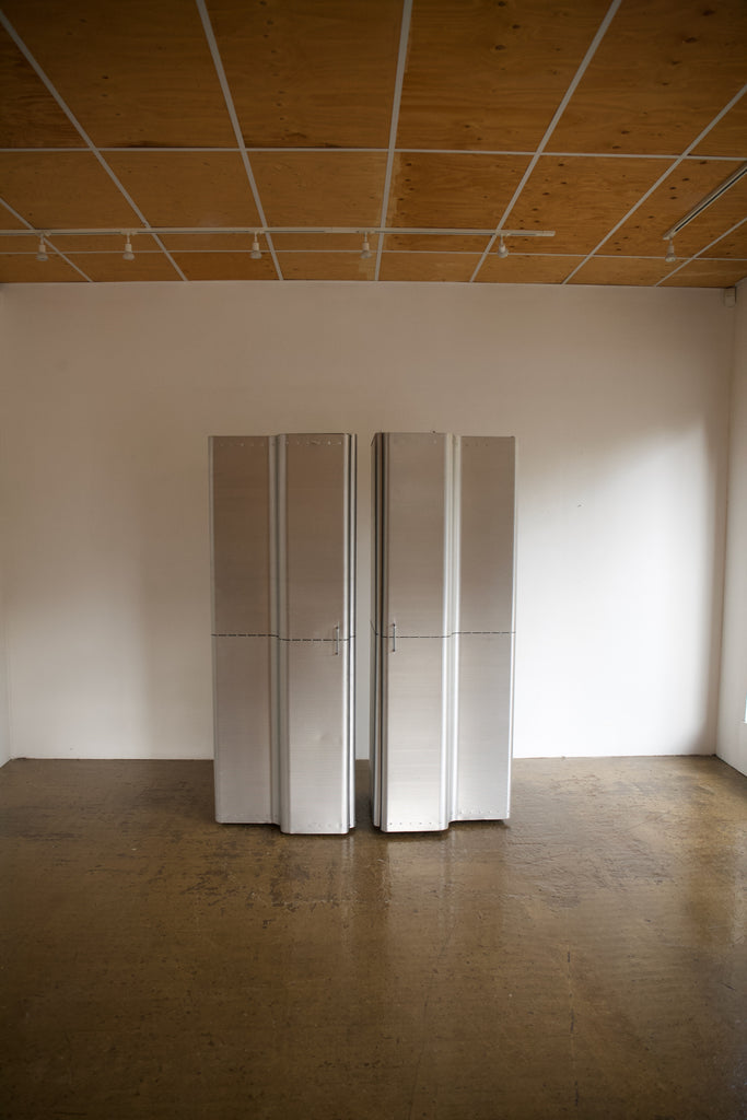 Aluminium Wardrobe by Kurt Thut for Pallucco, 1990