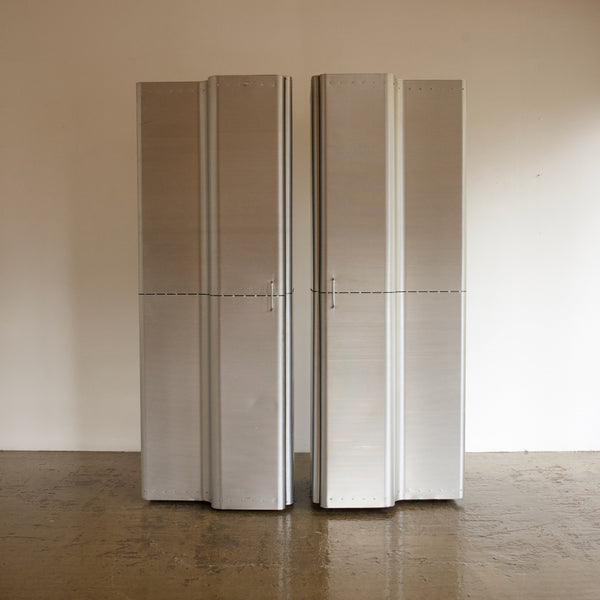 Aluminium Wardrobe by Kurt Thut for Pallucco, 1990
