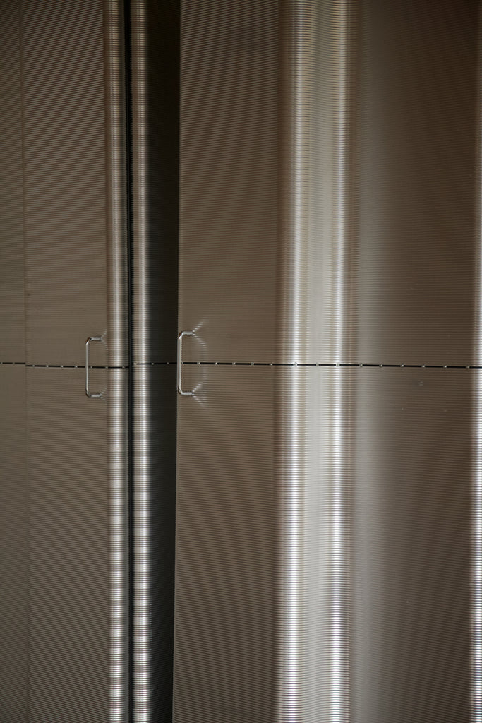 Aluminium Wardrobe by Kurt Thut for Pallucco, 1990