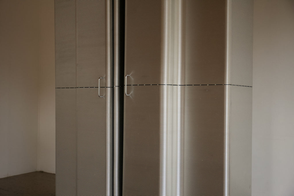 Aluminium Wardrobe by Kurt Thut for Pallucco, 1990