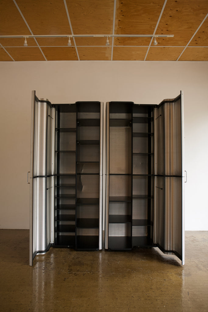 Aluminium Wardrobe by Kurt Thut for Pallucco, 1990