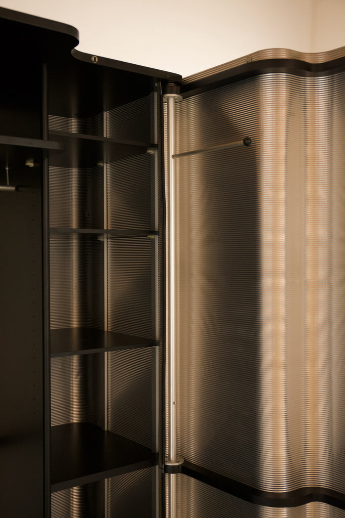Aluminium Wardrobe by Kurt Thut for Pallucco, 1990