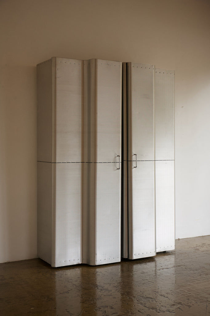 Aluminium Wardrobe by Kurt Thut for Pallucco, 1990