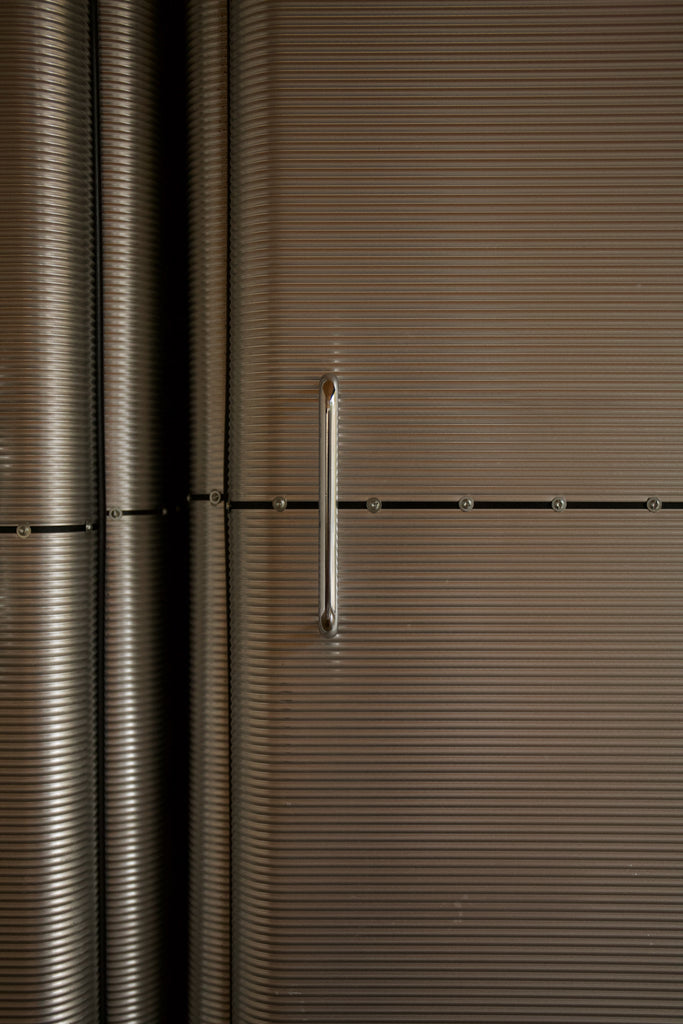 Aluminium Wardrobe by Kurt Thut for Pallucco, 1990